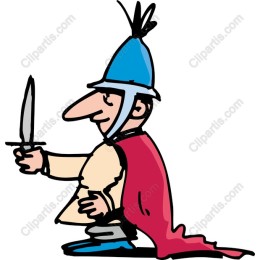 Cartoon Roman Soldier