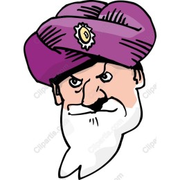 Wise Character with Purple Turban