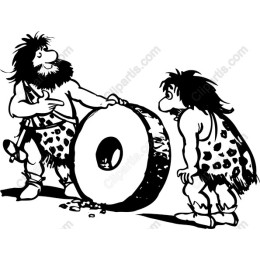 Caveman Wheel Discovery