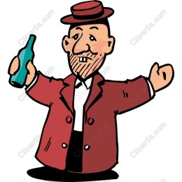 Cheerful Vintage Character
