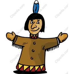 Cheerful Traditional Character