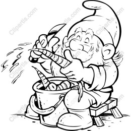 Carrot Harvesting Gnome