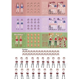 Animated Character Set - Emotions & Festive
