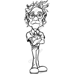 Quirky Eccentric Character