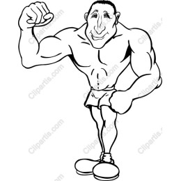 Energizing Muscular Man