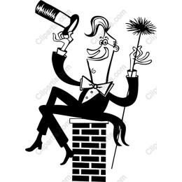 Charming Vintage Chimney Sweep