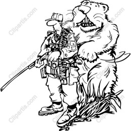 Whimsical Soldier and Bear