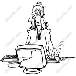 Frustrated Office Worker