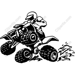 ATV Rider Jump