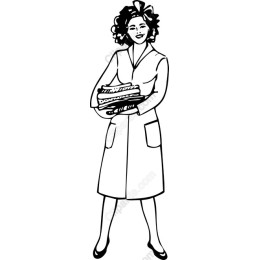 Nostalgic Sandwich Lady