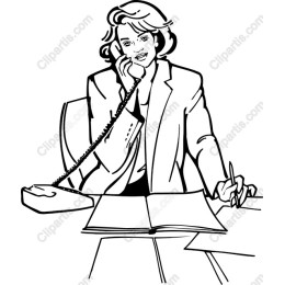Professional Businesswoman Phone