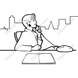Professional Woman Phone
