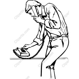 Vintage Telephone Conversation