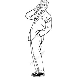 Professional Businessman on Phone