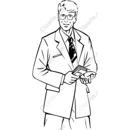 Businessman Holding Money