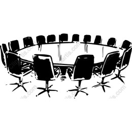 Round Conference Table
