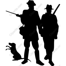 Hunters and Dog