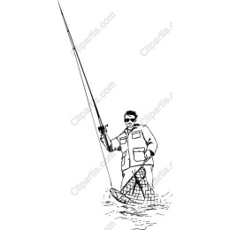 Fisherman in Action