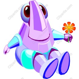 Whimsical Flower Character