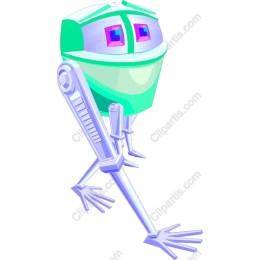 Quirky Robot Character
