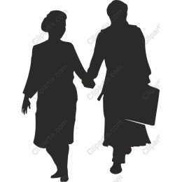 Couple Walking Hand in Hand