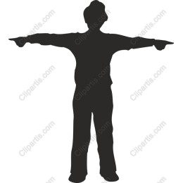 Dynamic with Outstretched Arms