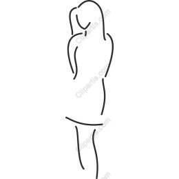Minimalist Woman Outline