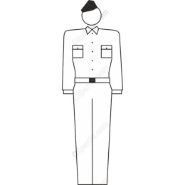 Uniformed Figure