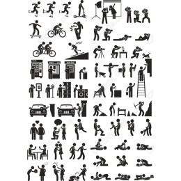 s Bundle: Dynamic Stick Figure