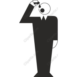 Minimalist Figure Pouring Liquid