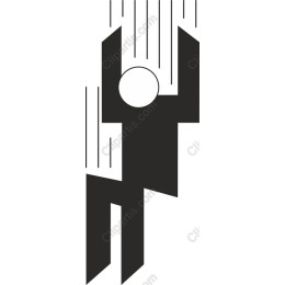 Dynamic Abstract Human Figure