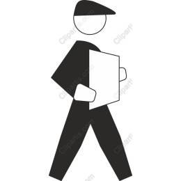 Stylish Delivery Person