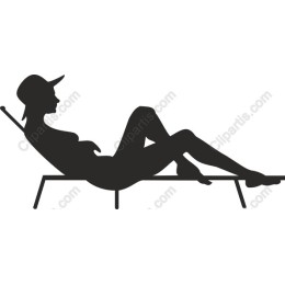 Relaxing by the Poolside