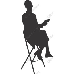 Seated Individual Reading