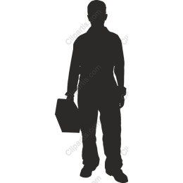 Professional with Suitcase
