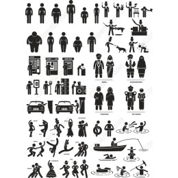 Cultural Icons Set