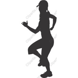 Dynamic Woman in Motion