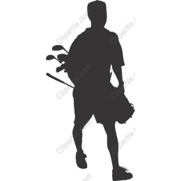 Golfer in Motion
