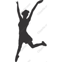 Dynamic Female Jumping