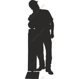 Dynamic of a Leaning Figure