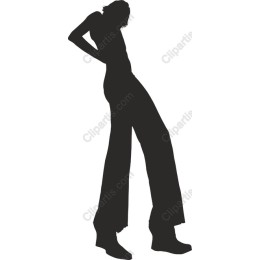 Stylized of a Fashion Model