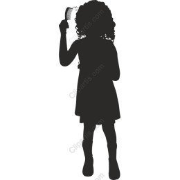 Curly-Haired Girl