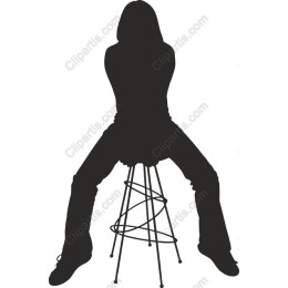 Stylish Seated Figure