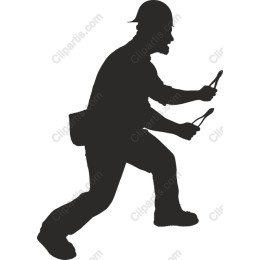 Energetic Construction Worker