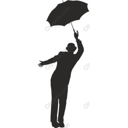 Gentleman with Umbrella