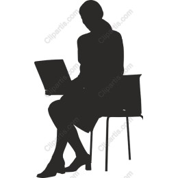 Modern Woman Working