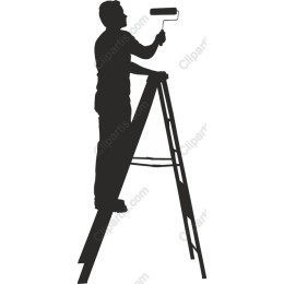 Painter on Ladder