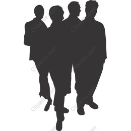Professional of Four Men in Motion