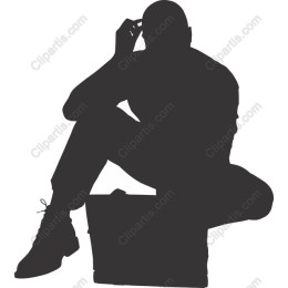 Contemplative Figure