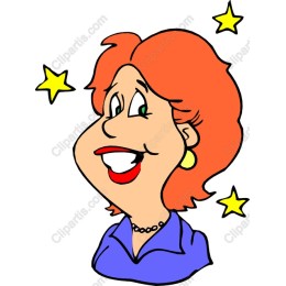 Delightful Cheerful Woman
